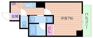 ラ・ヴィ江坂イーストの物件間取画像